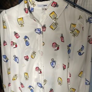 Small white perfume top